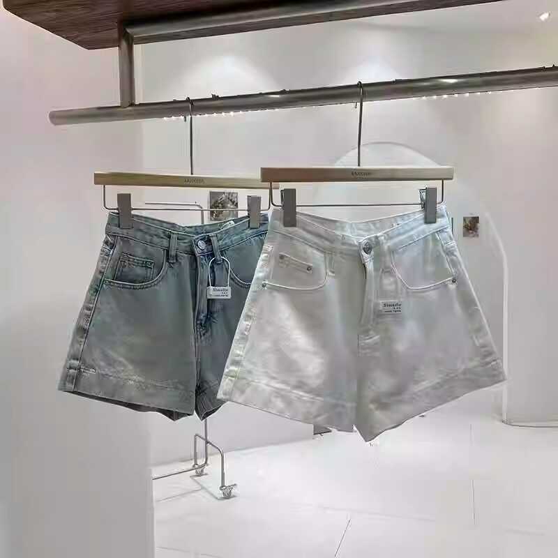 简约百搭ins韩版休闲新款热裤