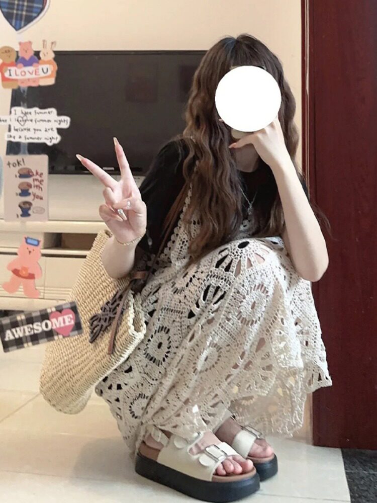 小个子145设计感连衣裙子女夏季