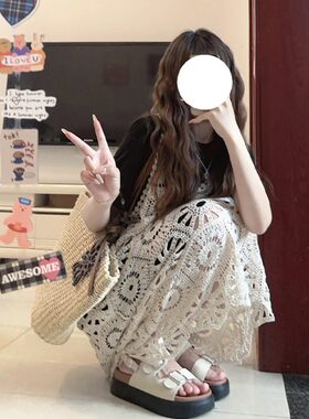 小个子145设计感连衣裙子女夏季