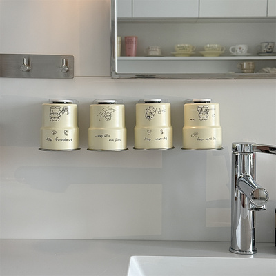 家用漱口杯磁吸不锈钢儿童洗漱杯