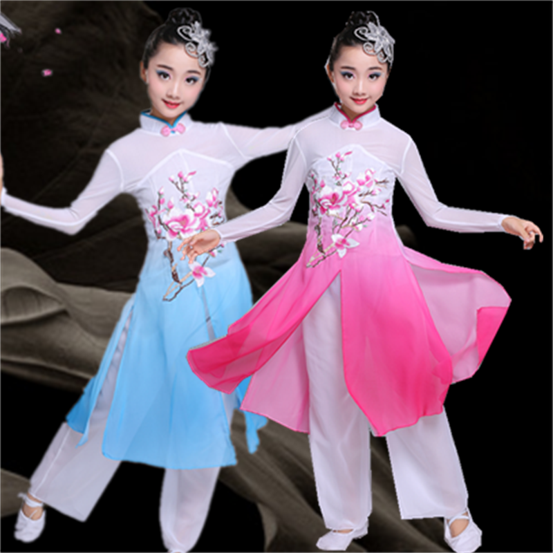 儿童古典舞演出服女童