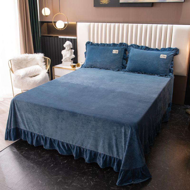 定做短毛绒牛奶绒榻榻米床单被单270x300x320x350x380x400炕单3米