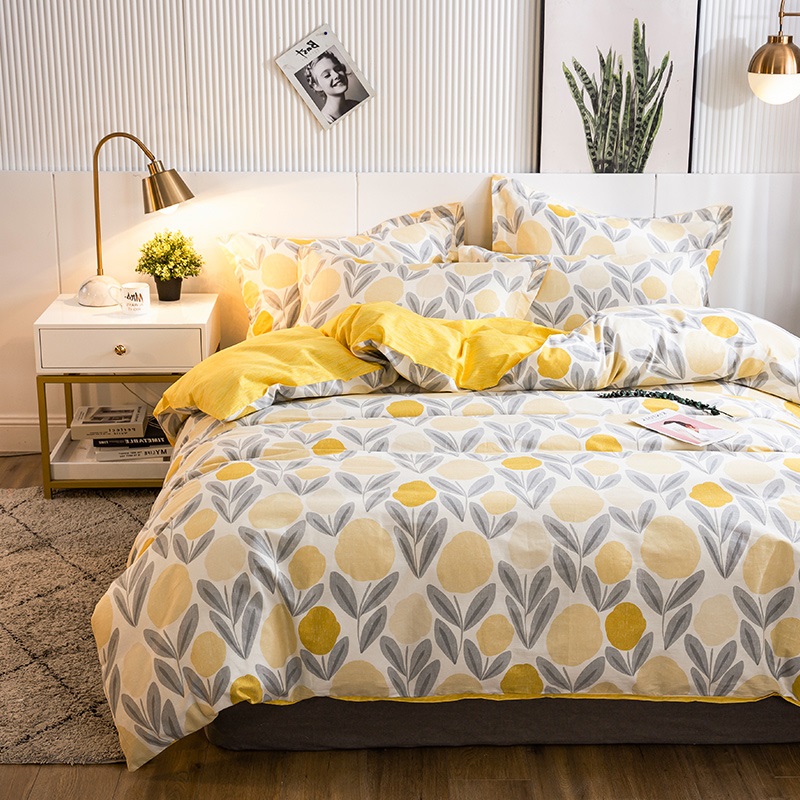 全棉纯棉床单被套四件套可以定做