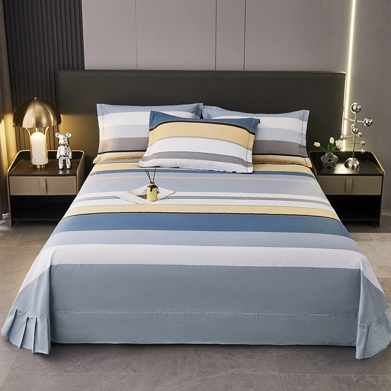 100%全棉纯棉床单支持定做