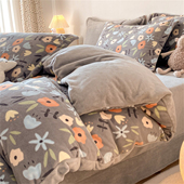 230 Aa类加厚牛奶绒被套单件248 248定制珊瑚绒毛绒被罩229 240冬