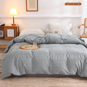 定制Aa类超柔纯棉水洗棉被套单件248x248全棉被罩229x230x240x250