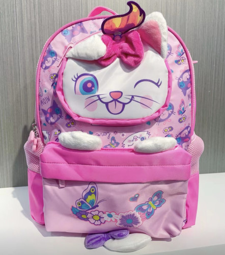 vest新款可爱卡通书包大容量超轻双肩包护脊大童幼儿园大班一二年