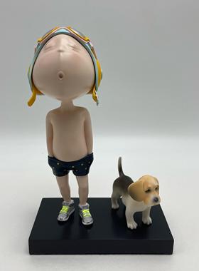 艺术家吴琼原创作品限量雕塑摆件