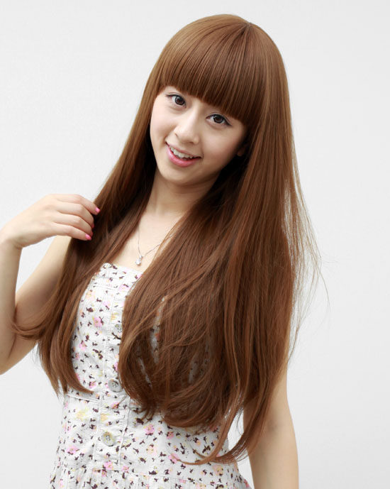 Perruque Long cheveux raides - Ref 2609770 Image 3