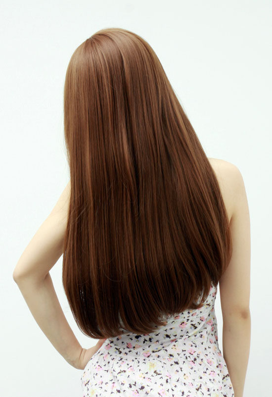 Perruque Long cheveux raides - Ref 2609770 Image 4