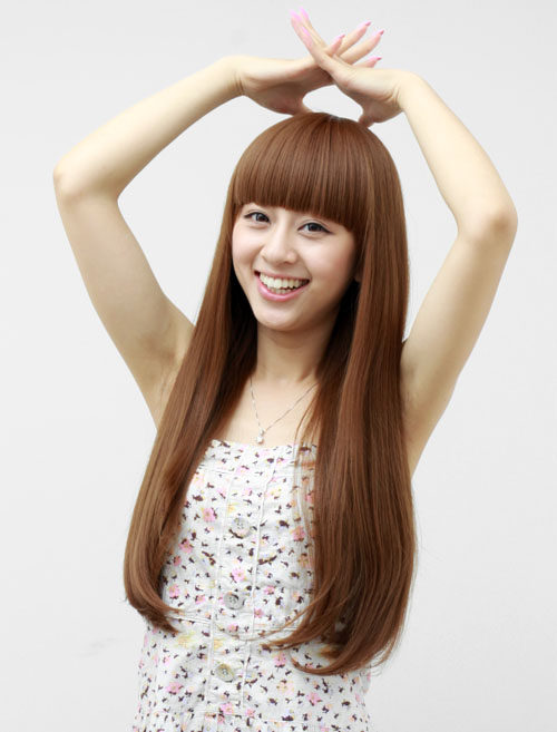 Perruque Long cheveux raides - Ref 2609770 Image 5