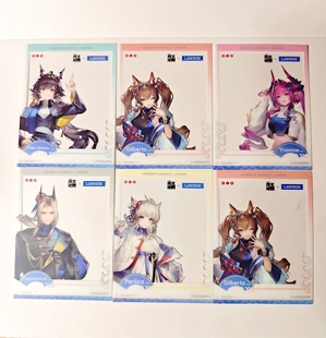 [官方正品]明日方舟终末地罗森联动合影透卡