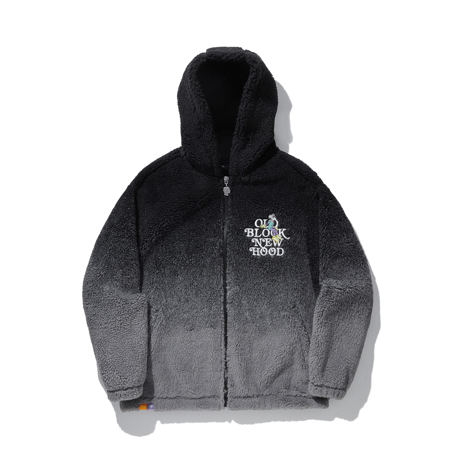 李宁男子连帽宽松开衫卫衣联名