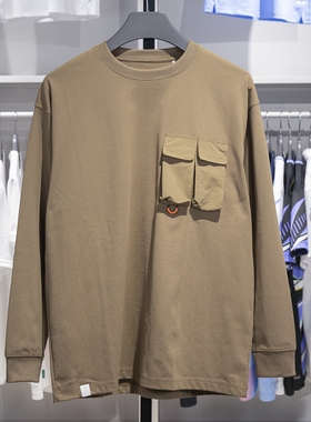 李宁长袖T恤2024秋季CROSS男女同款速干凉爽宽松文化衫AHSU513