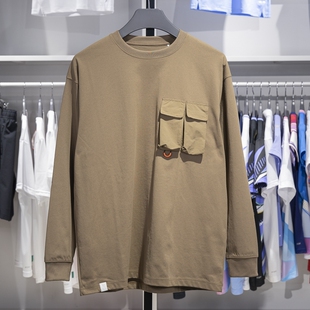 速干凉爽宽松文化衫 CROSS男女同款 AHSU513 T恤2024秋季 李宁长袖