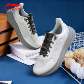 潮流竞速运动舒适跑步鞋 李宁2025冬季 男SOFT透气时尚 AGLV063