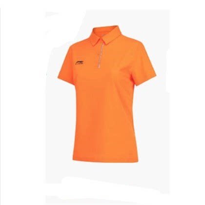 李宁正品短袖女士POLO衫夏季新款训练翻领透气休闲运动t恤APLS006