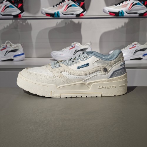 李宁001 BTC PRM休闲鞋2023新款日进斗金女子经典运动鞋AGCT004