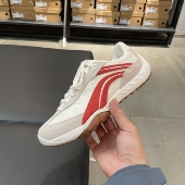 复古薄底德训鞋 李宁心流休闲鞋 时尚 新款 AGLV096 男女情侣2025秋季