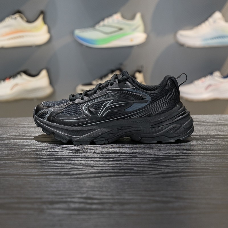 李宁风行休闲鞋男子2026春季新款潮流舒适复古增高运动鞋AGLW003,运动鞋new,运动休闲鞋,淘宝优惠券,粉丝福利购,淘宝优惠卷