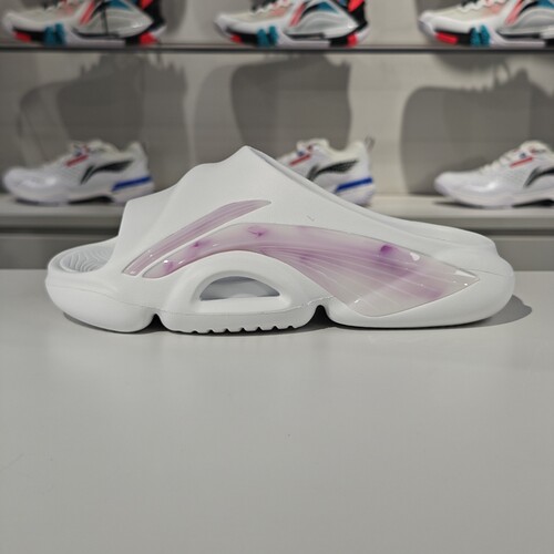 李宁女子凉拖防滑篮球场下拖鞋