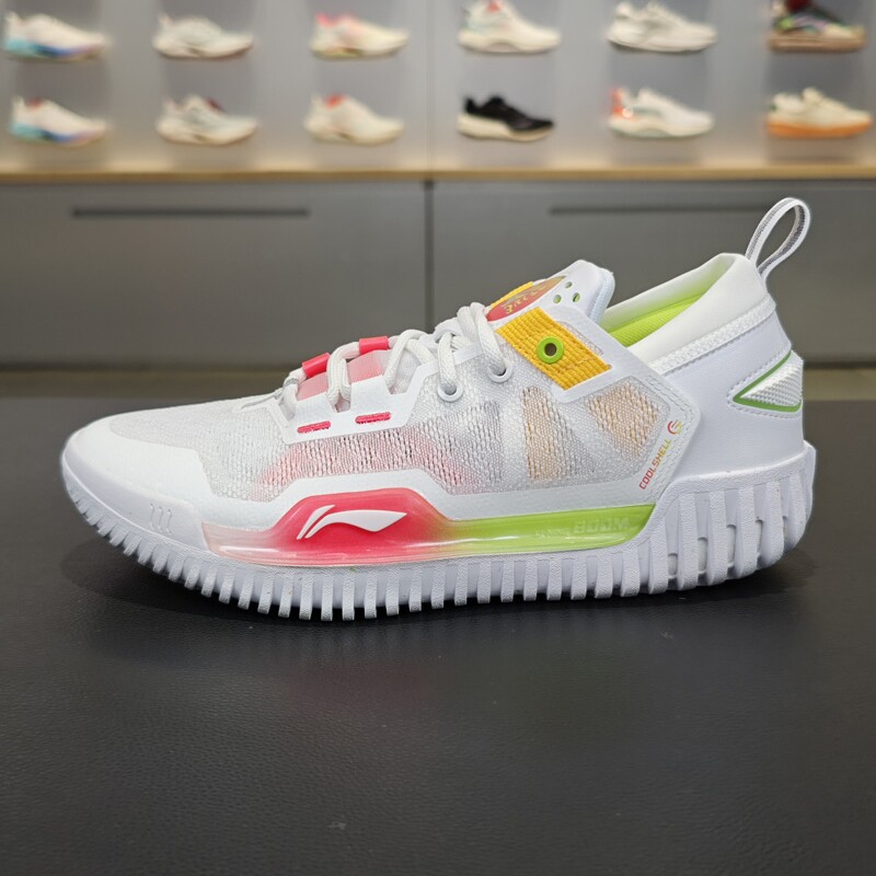 李宁反伍3 LOW篮球鞋男子反光轻量高回弹低帮篮球外场鞋ABFU005