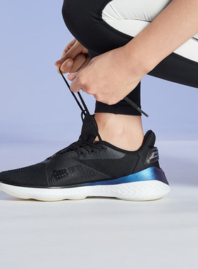 李宁正品训练鞋无界综合健身女运动鞋新款网面透气跑步鞋AFPR022