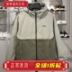 李宁运动风衣男子2025春新款 健身系列防泼水宽松连帽外套AFDV537