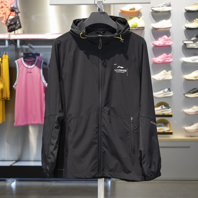 李宁运动风衣防风防泼水