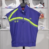 运动时尚 薄款 系列宽松透气休闲坎肩AVSP101 夏季 李宁背心男士