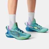 男子轻量透气篮球比赛鞋 李宁闪击11夏季 加强升级25年新款 ABAV031