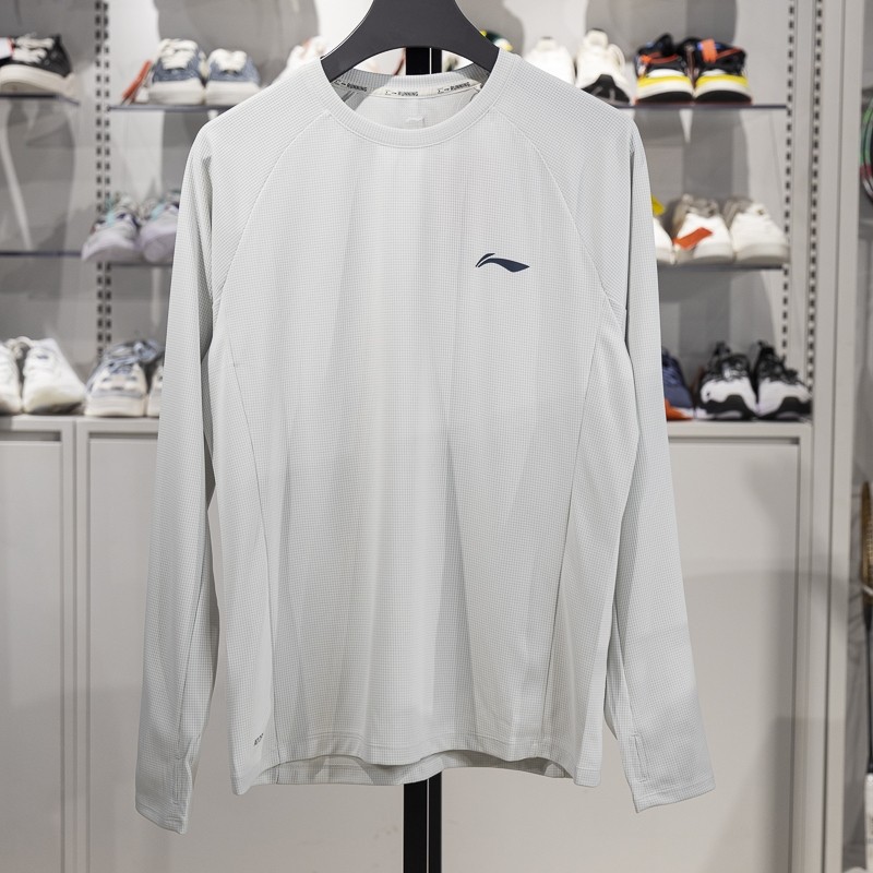 李宁长袖T恤男子2025新品专业跑步系列速干凉爽运动上衣ATLV029