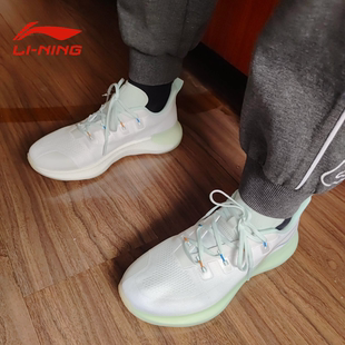 李宁无界3男子回弹健身训练春季 AFVT001 减震防滑䨻BENG科技跑步鞋