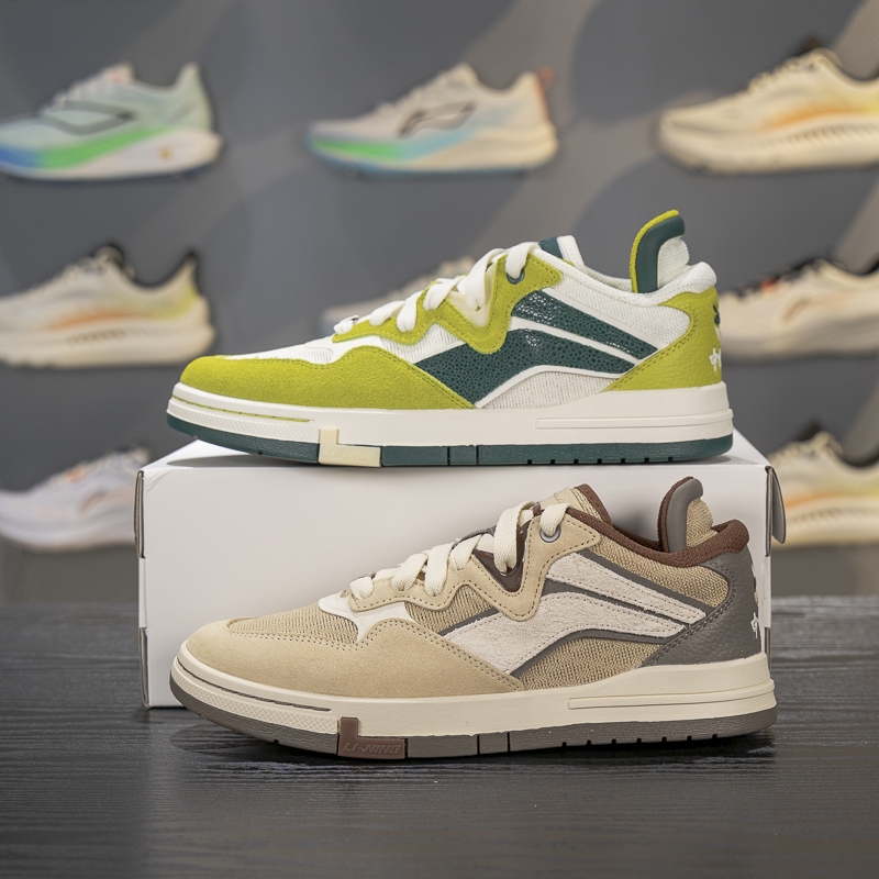 李宁惟吾 PRO男女同款滑板文化鞋2025秋季新品运动板鞋AECV007