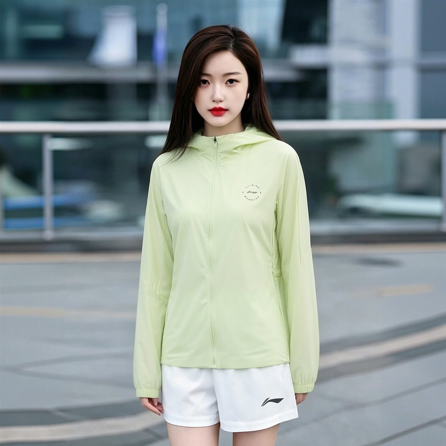 李宁防晒衣女2026春夏季轻薄外套防风皮肤衣冰丝运动风衣AFDW456