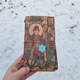 山西壁画永安禅寺永乐宫文创手帐笔记本国风复古学生记事本文艺