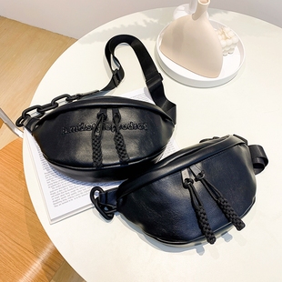 高级感包包女2025新款时尚质感小众斜挎包腰包流行爆款百搭胸包男