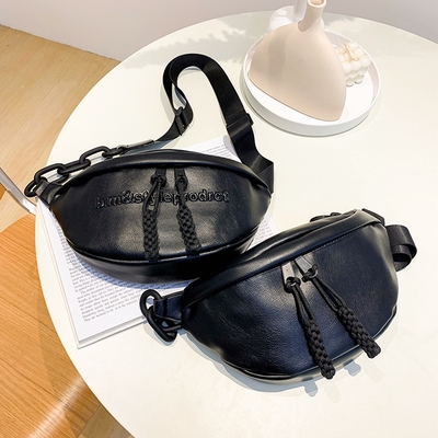 高级感胸包单肩斜挎日韩风