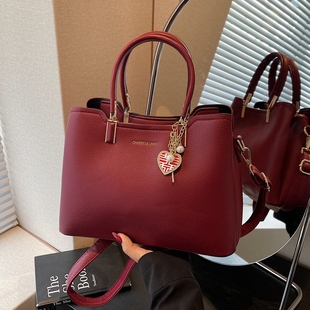 红色包包女结婚包时尚中年妈妈手提包婚包女士喜婆婆婚宴礼物女包