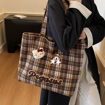 秋冬时尚单肩包手提袋通勤托特包