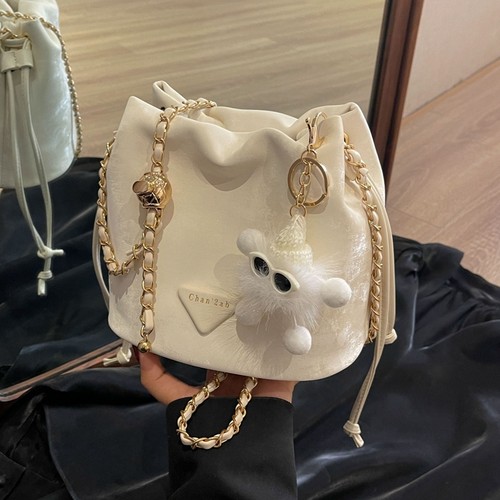 流行爆款水桶包链条单肩斜挎包