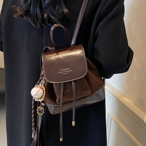 复古秋冬爆款双肩包休闲背包