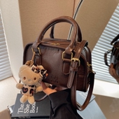 超火复古小包包女2026新款 手提小方包 高级质感百搭通勤斜挎包时尚