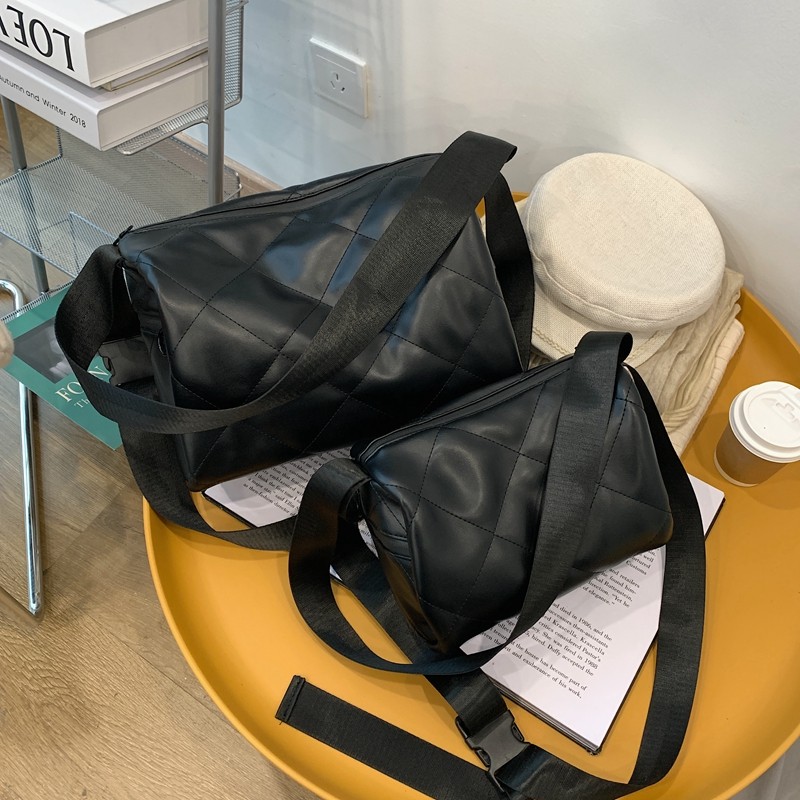 大容量包包女2025新款潮ins高级感菱格枕头包休闲百搭单肩斜挎包,箱包皮具/热销女包/男包,通用款女包,淘宝优惠券,粉丝福利购,淘宝优惠卷