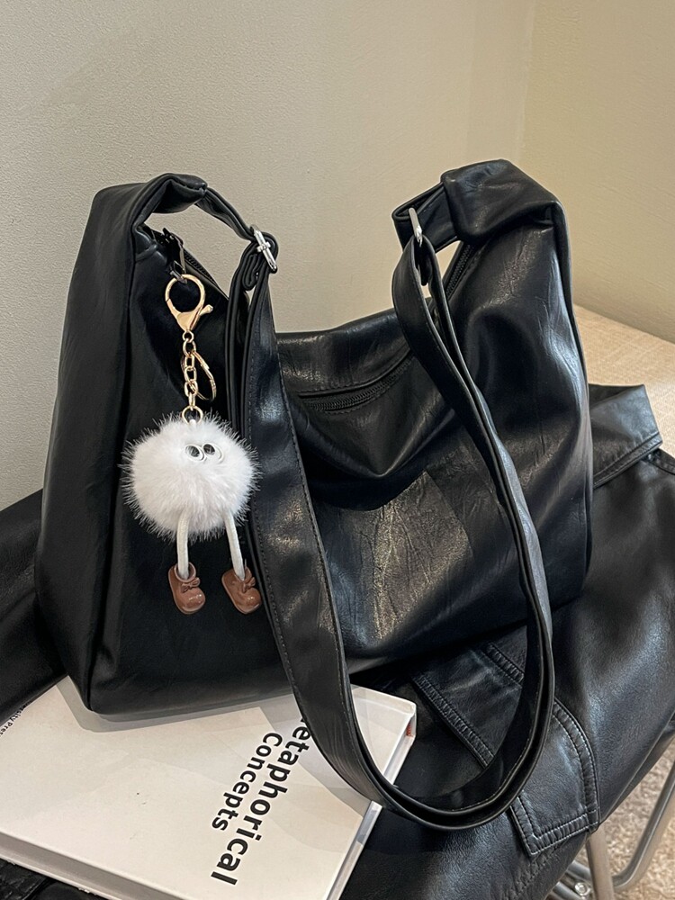 Large-Capacity For Women 2026 New Fashion Versatile Casual Shoulder Student Work Clothing Crossbody Tote Bag_voghion.com