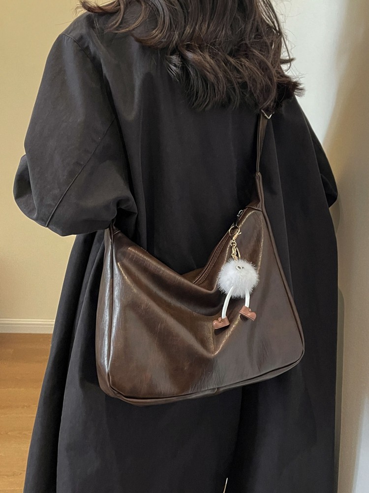 Large-Capacity For Women 2026 New Fashion Versatile Casual Shoulder Student Work Clothing Crossbody Tote Bag_voghion.com