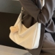 大容量斜挎包女2025新款 松弛感百搭休闲单肩包秋冬软皮通勤托特包