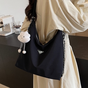 休闲牛津布旅行双肩包包女大容量时尚百搭单肩斜挎托特包通勤背包