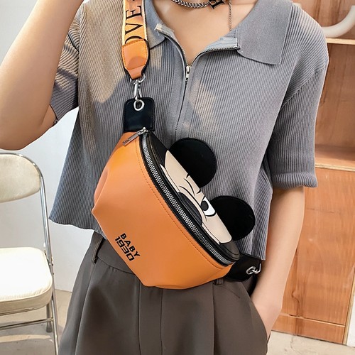 卡通胸包单肩斜挎日韩风