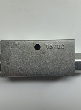 OM18 T型管式双向液压锁VBPDE 3/8L 意大利OM品牌 品质保证 现货